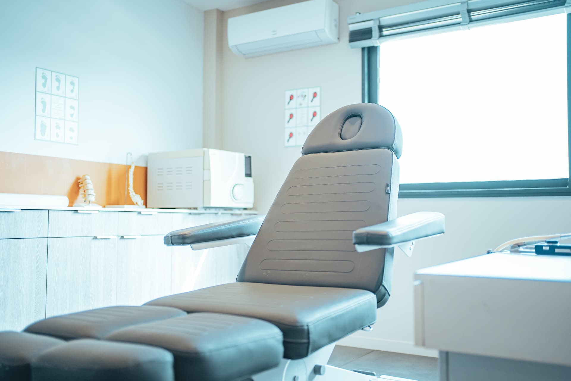 Photo du département Podologie à la Clinique de Posturologie